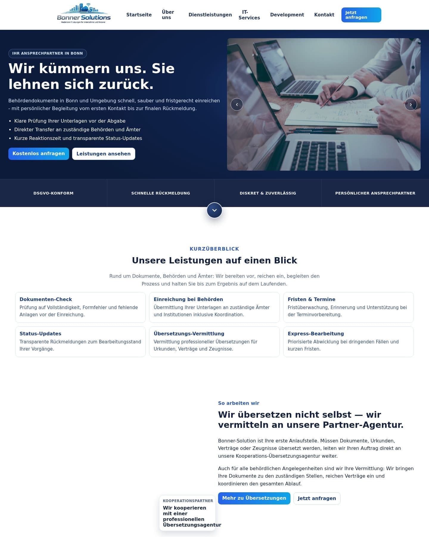 Bonner Solutions – Funnel & SEO-CRM